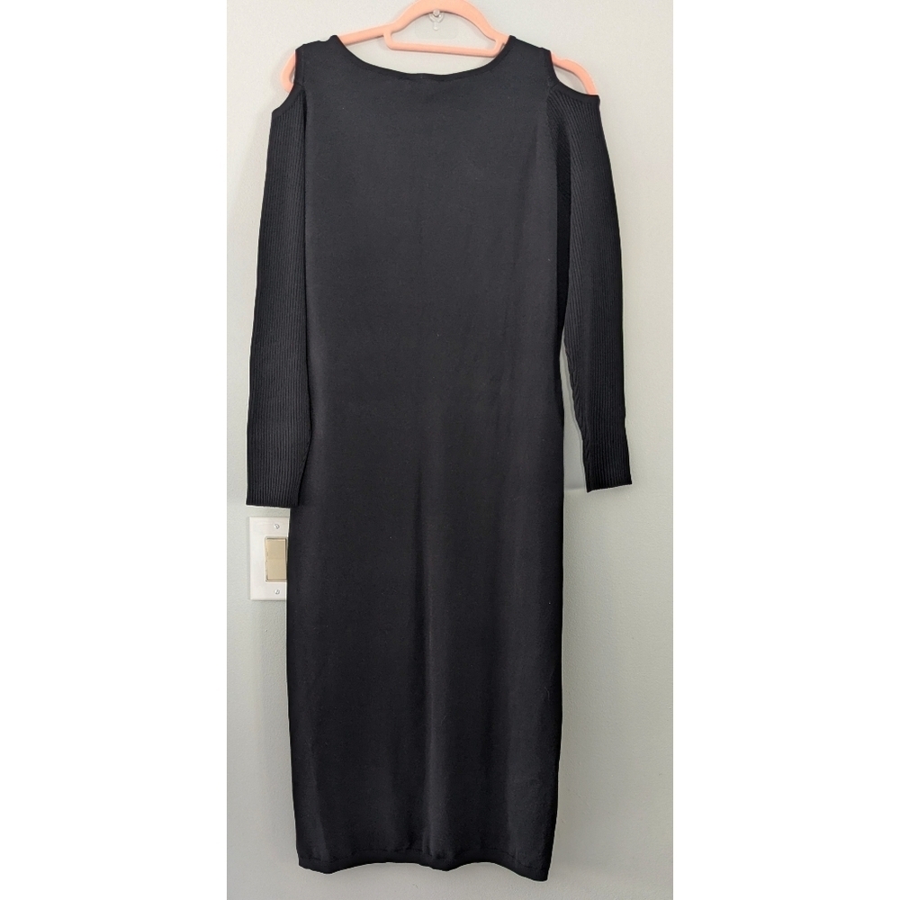 Anna Scholz Cold Shoulder Midi Dress - Picture 7 of 7